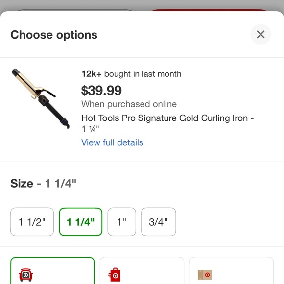 “New” Hot Tools Pro Signature Curling Iron - Black and Gold - Picture 4 of 4